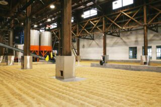 Admiral Maltings malting floor